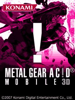 Free download java game Metal gear acid 3D on your mobile phone!