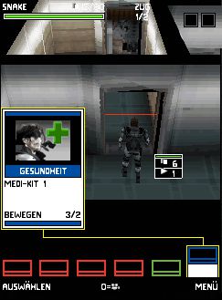 Free download java game Metal gear acid 3D on your mobile phone! Image №3