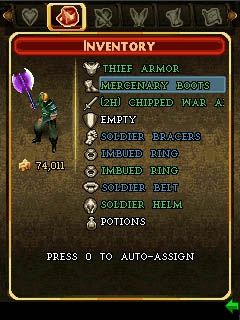 Free download java game Dungeon hunter 3 on your mobile phone! Image №4