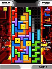 Free download java game Tetris mania on your mobile phone! Image №2