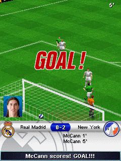 Free download java game Real Madrid: Football 2010 on your mobile phone! Image №5