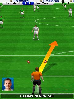 Free download java game Real Madrid: Football 2010 on your mobile phone! Image №6