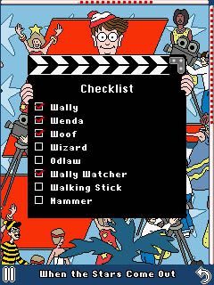 Free download java game Where's Wally in Hollywood on your mobile phone! Image №4