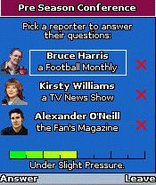 Free download java game Championship manager 2007 on your mobile phone! Image №2