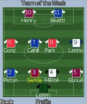 Free download java game Championship manager 2007 on your mobile phone! Image №6