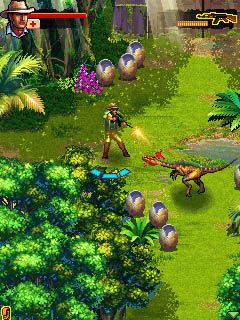 Free download java game Jurassic park on your mobile phone! Image №5