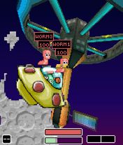 Free download java game Worms 2007 on your mobile phone! Image №2
