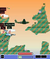 Free download java game Worms 2007 on your mobile phone! Image №4