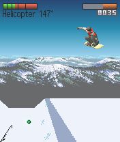 Free download java game Extreme air snowboarding 3D on your mobile phone! Image №2