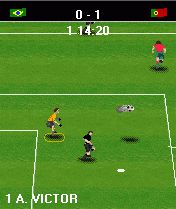 Free download java game Alberninho Football on your mobile phone! Image №5