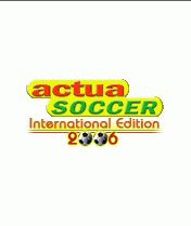 Free download java game Actua Soccer 2006 on your mobile phone!