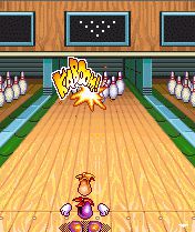 Free download java game Rayman Bowling on your mobile phone! Image №6