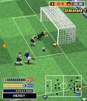 Free download java game Real Football 2006 3D on your mobile phone! Image №4