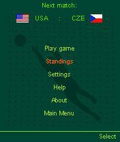 Free download java game 3D Free Kick Football on your mobile phone! Image №5