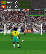 Free download java game 3D Free Kick Football on your mobile phone! Image №9