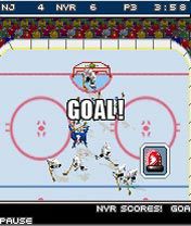 Free download java game NHL 5-ON-5 2007 on your mobile phone! Image №3