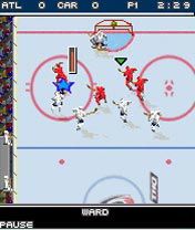 Free download java game NHL 5-ON-5 2007 on your mobile phone! Image №5