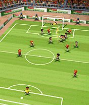 Free download java game Playman: World Soccer - 3D on your mobile phone! Image №6