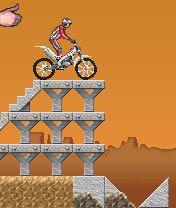 Free download java game Dougie Lampkin's trial challenge on your mobile phone! Image №3