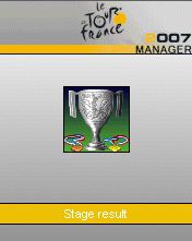 Free download java game Tour De France: Manager 2007 on your mobile phone! Image №3