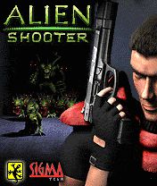 Free download java game Alien shooter on your mobile phone!
