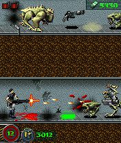 Free download java game Alien shooter on your mobile phone! Image №2