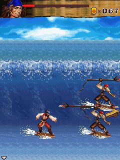 Free download java game Pirates of the Seven seas on your mobile phone! Image №2