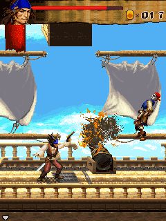 Free download java game Pirates of the Seven seas on your mobile phone! Image №3