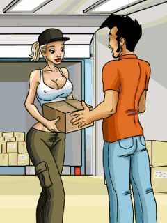 Free download java game Dirty Jack: Sex shop on your mobile phone! Image №3