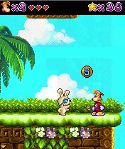 Free download java game Rayman: Raving rabbids on your mobile phone! Image №6