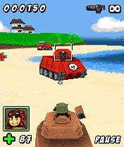 Free download java game Tank raid 3D on your mobile phone! Image №2
