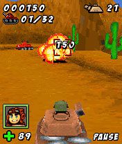 Free download java game Tank raid 3D on your mobile phone! Image №4
