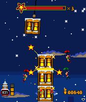 Free download java game Santa's Tower Bloxx on your mobile phone! Image №2