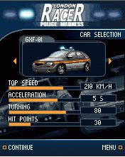 Free download java game London Racer Police Madness on your mobile phone! Image №4
