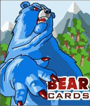 Free download java game Bear cards on your mobile phone!
