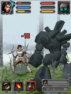 Free download java game Blades and Magic 3D on your mobile phone! Image №2
