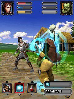 Free download java game Blades and Magic 3D on your mobile phone! Image №4