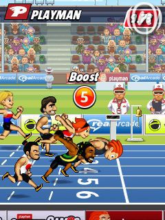 Free download java game Playman: Summer games 3 on your mobile phone! Image №2
