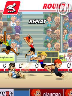 Free download java game Playman: Summer games 3 on your mobile phone! Image №4
