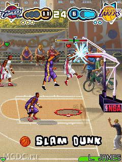 Free download java game NBA Smash! on your mobile phone! Image №4