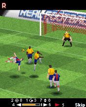 Free download java game Real Football 2008 3D + 2D on your mobile phone! Image №2