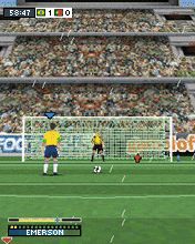 Free download java game Real Football 2008 3D + 2D on your mobile phone! Image №3