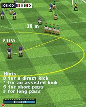 Free download java game Real Football 2008 3D + 2D on your mobile phone! Image №4