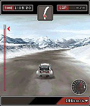 Free download java game Colin McRae Dirt 3D + 2D on your mobile phone! Image №3