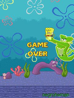 Free download java game Bob Sponge: Bikini Bottom Pursuit on your mobile phone! Image №6
