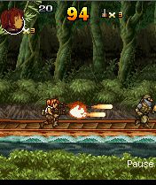 Free download java game Metal Slug X on your mobile phone! Image №2