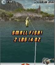 Free download java game Bass Fishing on your mobile phone! Image №4