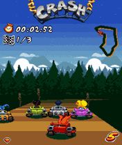 Free download java game Crash Bandicoot: Nitro Kart 2 on your mobile phone! Image №2