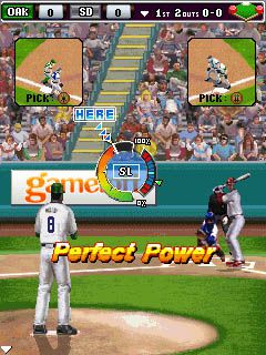 Free download java game Derek Jeter: Pro baseball 2009 on your mobile phone! Image №4