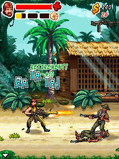 Free download java game Chuck Norris: Bring On The Pain on your mobile phone! Image №3